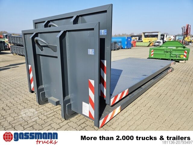 Ruloninis konteineris Abrollplattform 6.500mm, 2x vorhanden