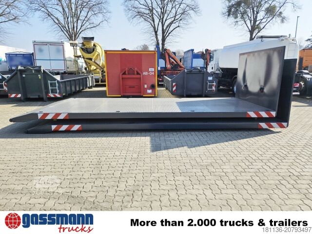 Ruloninis konteineris Abrollplattform 6.500mm, 2x vorhanden