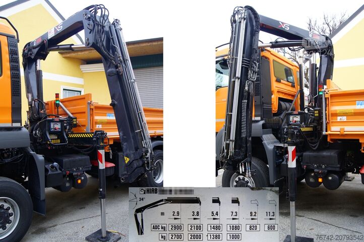 Savitvežis MAN TGS 18.320 BL 4x4 /HIAB 088 B-2/ Winterdienst