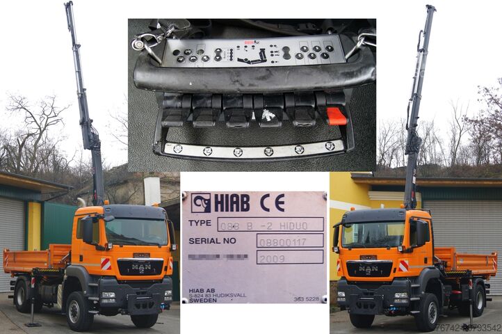 Savitvežis MAN TGS 18.320 BL 4x4 /HIAB 088 B-2/ Winterdienst