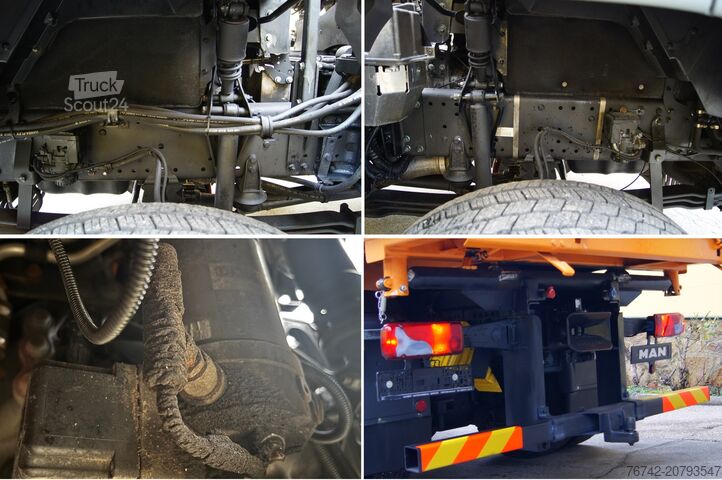 Trijų pusių savivartis sunkvežimis MAN TGS 18.320 BL 4x4 /HIAB 088 B-2/ Winterdienst