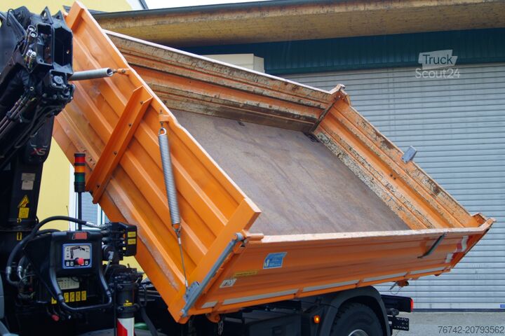 Krautuvas sumontuotas ant sunkvežimio MAN TGS 18.320 BL 4x4 /HIAB 088 B-2/ Winterdienst