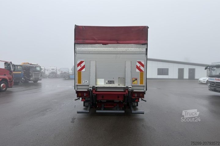 Atvira puspriekabė su tentu SA 20 Plane / HB / Swiss-Vehicle