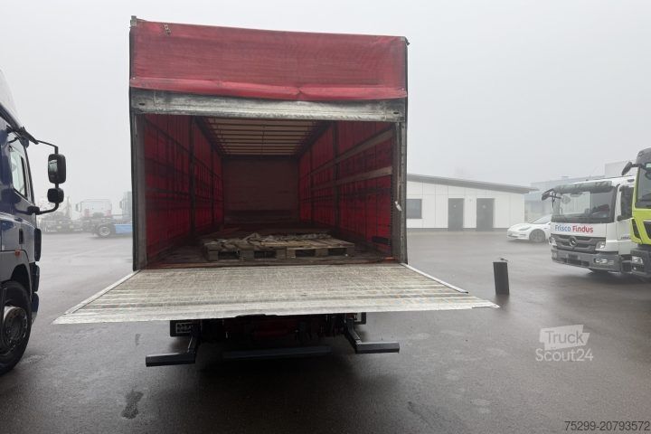 Atvira puspriekabė su tentu SA 20 Plane / HB / Swiss-Vehicle