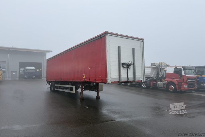 Atvira puspriekabė su tentu SA 20 Plane / HB / Swiss-Vehicle