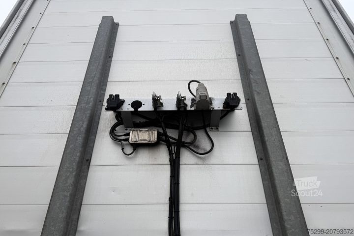 Atvira puspriekabė su tentu SA 20 Plane / HB / Swiss-Vehicle