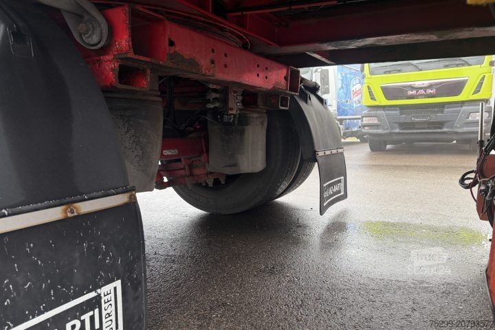 Atvira puspriekabė su tentu SA 20 Plane / HB / Swiss-Vehicle