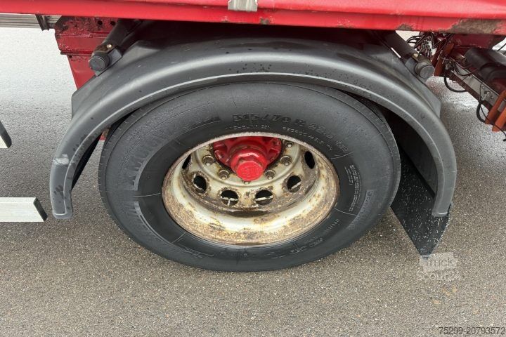 Atvira puspriekabė su tentu SA 20 Plane / HB / Swiss-Vehicle