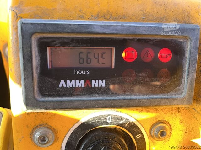 Tandemski valjar Ammann ARR 1575 – Remote-Controlled Trench Roller Ideal for Soil Compaction