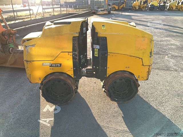 Tandemski valjar Ammann ARR 1575 – Remote-Controlled Trench Roller Ideal for Soil Compaction