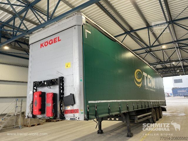 Odprta polprikolica s ponjavo Kögel Curtainsider Standard