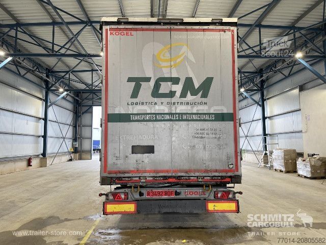 Odprta polprikolica s ponjavo Kögel Curtainsider Standard