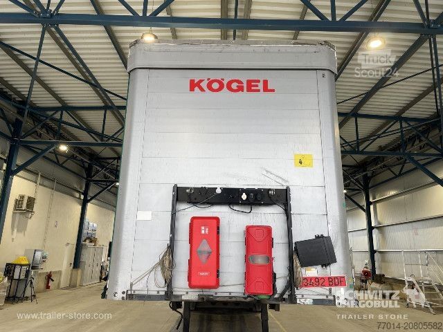 Odprta polprikolica s ponjavo Kögel Curtainsider Standard