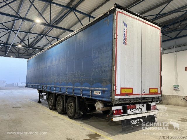 Odprta polprikolica s ponjavo Schmitz Cargobull Curtainsider Coil