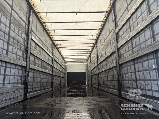 Open oplegger met zeil Schmitz Cargobull Semitrailer Curtainsider Standard