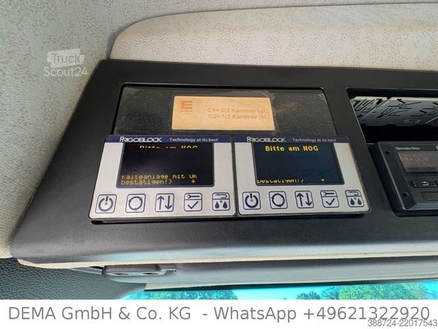 Kühlkoffer-LKW MERCEDES-BENZ Antos2540*E6c*Frigoblock*AHK*LBW*2Verdampfer*TÜV