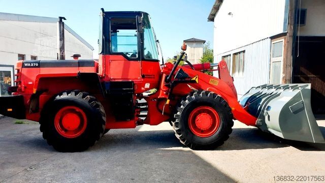 Riteņu iekrāvējs KOMATSU WA 270 Top wie Liebherr 524/538