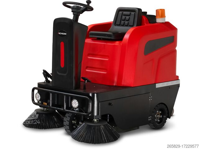 Op accu aangedreven veegmachine RR80KM SCHORR RR80KM Aufsitz-Kehrmaschine