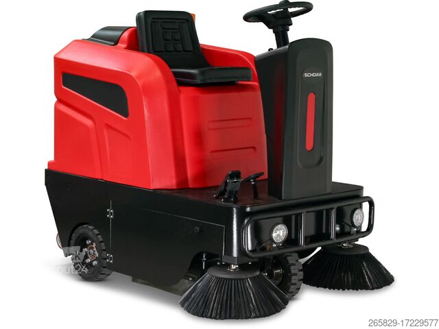 Op accu aangedreven veegmachine RR80KM SCHORR RR80KM Aufsitz-Kehrmaschine