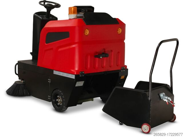 Op accu aangedreven veegmachine RR80KM SCHORR RR80KM Aufsitz-Kehrmaschine