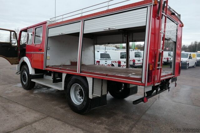Samochód strażacki mercedes-benz 1017 AF Feuerwehrwagen AHK Einzelbereifung Rückfahrkamera