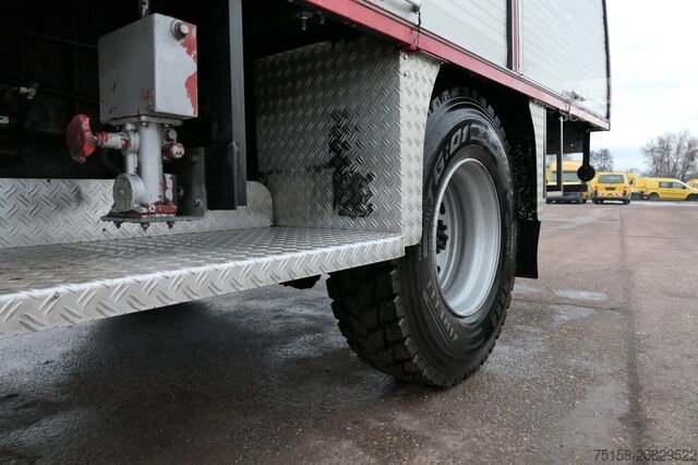 Samochód strażacki mercedes-benz 1017 AF Feuerwehrwagen AHK Einzelbereifung Rückfahrkamera