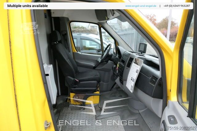 Skåpbil mercedes-benz SPRINTER 310 CDI MAXI EURO-5 KOFFER REGALE KAMERA DURCHGANG