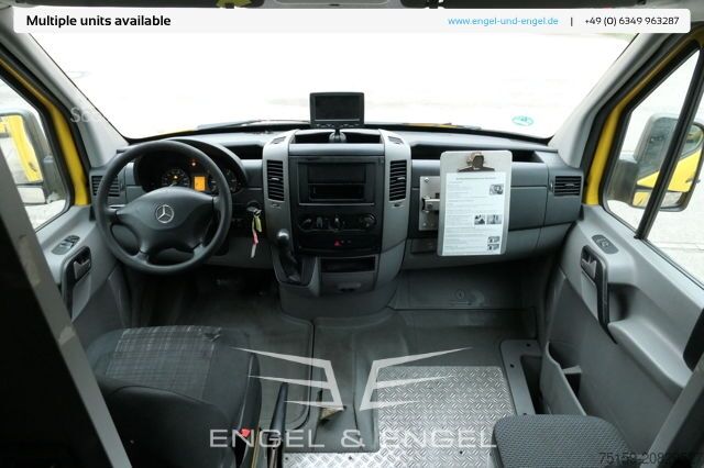Skåpbil mercedes-benz SPRINTER 310 CDI MAXI EURO-5 KOFFER REGALE KAMERA DURCHGANG