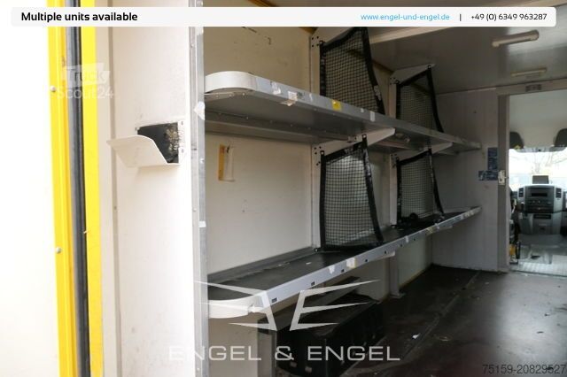 Skåpbil mercedes-benz SPRINTER 310 CDI MAXI EURO-5 KOFFER REGALE KAMERA DURCHGANG