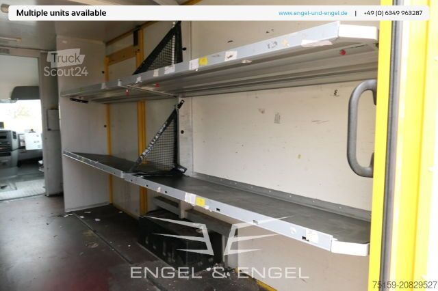 Skåpbil mercedes-benz SPRINTER 310 CDI MAXI EURO-5 KOFFER REGALE KAMERA DURCHGANG