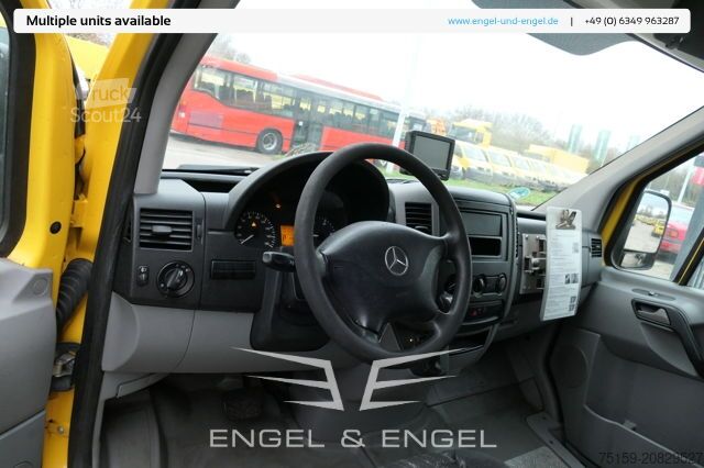 Skåpbil mercedes-benz SPRINTER 310 CDI MAXI EURO-5 KOFFER REGALE KAMERA DURCHGANG