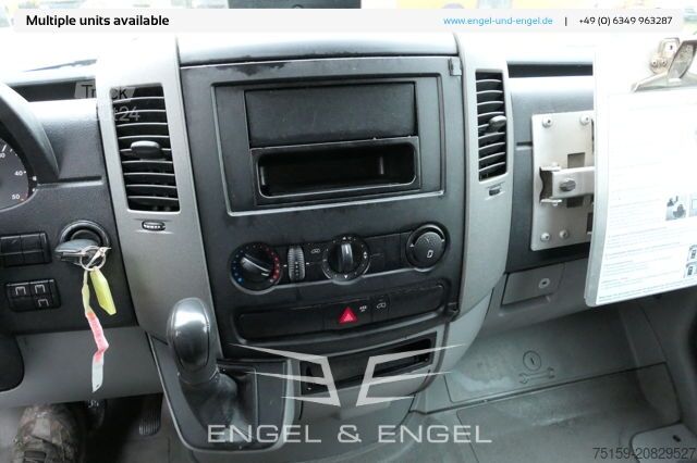 Skåpbil mercedes-benz SPRINTER 310 CDI MAXI EURO-5 KOFFER REGALE KAMERA DURCHGANG