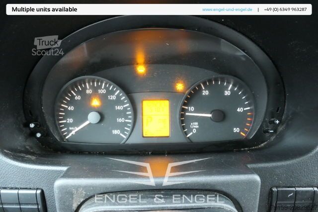 Skåpbil mercedes-benz SPRINTER 310 CDI MAXI EURO-5 KOFFER REGALE KAMERA DURCHGANG