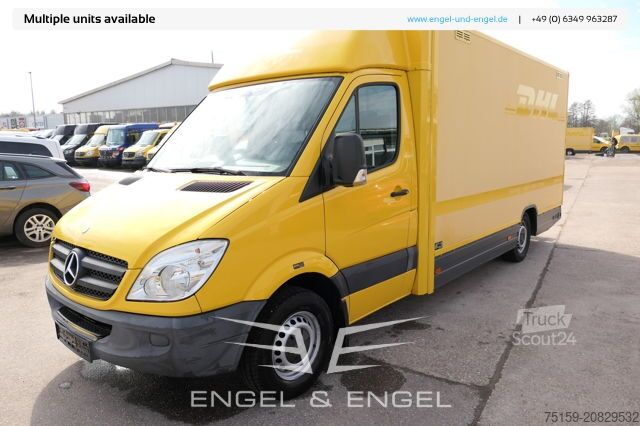 Skåpbil mercedes-benz SPRINTER 310 CDI MAXI EURO-5 KOFFER REGALE KAMERA DURCHGANG