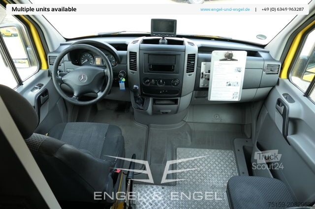 Skåpbil mercedes-benz SPRINTER 310 CDI MAXI EURO-5 KOFFER REGALE KAMERA DURCHGANG