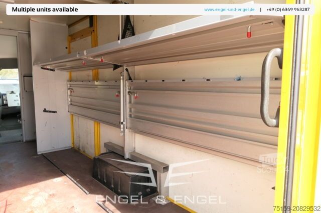 Skåpbil mercedes-benz SPRINTER 310 CDI MAXI EURO-5 KOFFER REGALE KAMERA DURCHGANG