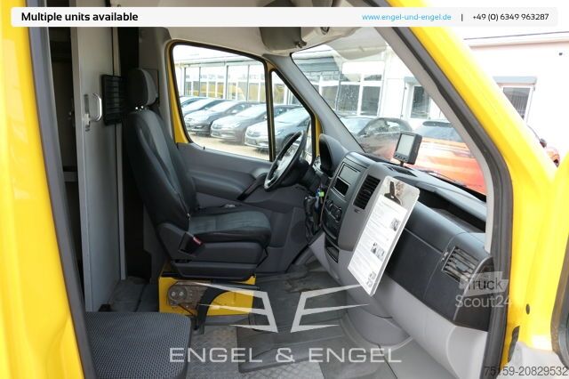Skåpbil mercedes-benz SPRINTER 310 CDI MAXI EURO-5 KOFFER REGALE KAMERA DURCHGANG