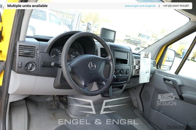 Skåpbil mercedes-benz SPRINTER 310 CDI MAXI EURO-5 KOFFER REGALE KAMERA DURCHGANG