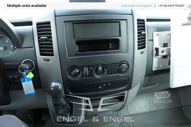 Skåpbil mercedes-benz SPRINTER 310 CDI MAXI EURO-5 KOFFER REGALE KAMERA DURCHGANG