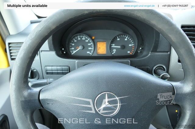 Skåpbil mercedes-benz SPRINTER 310 CDI MAXI EURO-5 KOFFER REGALE KAMERA DURCHGANG
