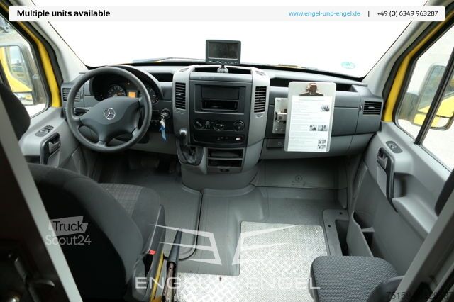Skåpbil mercedes-benz SPRINTER 310 CDI MAXI EURO-5 KOFFER REGALE KAMERA DURCHGANG
