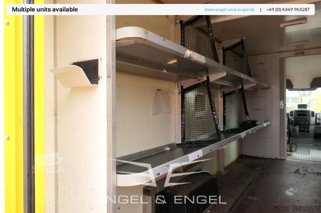 Skåpbil mercedes-benz SPRINTER 310 CDI MAXI EURO-5 KOFFER REGALE KAMERA DURCHGANG