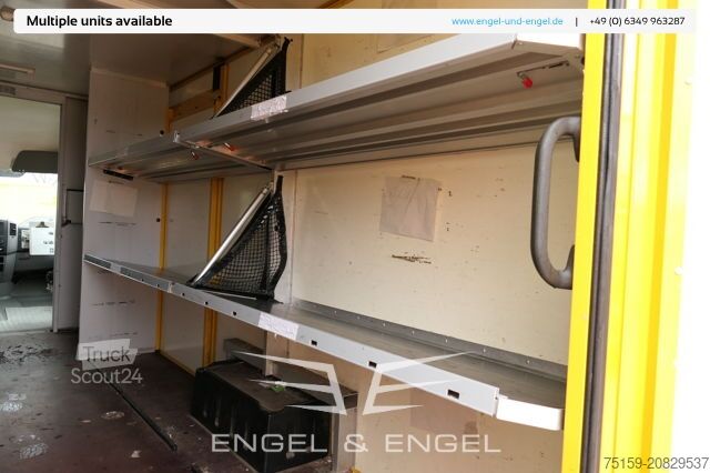 Skåpbil mercedes-benz SPRINTER 310 CDI MAXI EURO-5 KOFFER REGALE KAMERA DURCHGANG