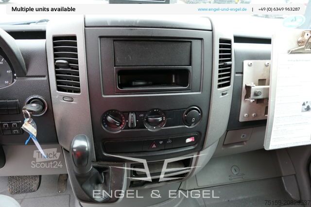 Skåpbil mercedes-benz SPRINTER 310 CDI MAXI EURO-5 KOFFER REGALE KAMERA DURCHGANG
