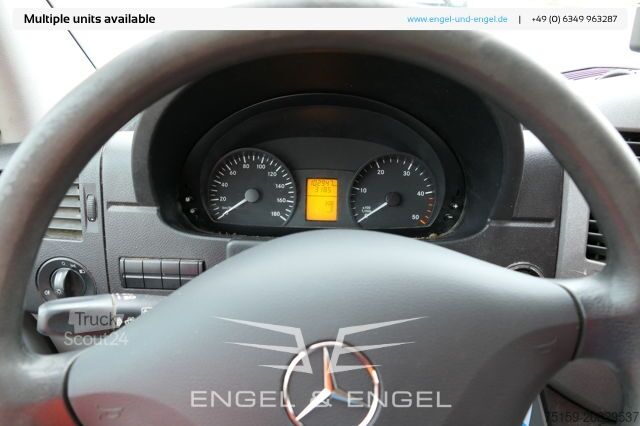 Skåpbil mercedes-benz SPRINTER 310 CDI MAXI EURO-5 KOFFER REGALE KAMERA DURCHGANG
