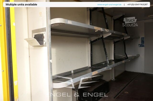 Skåpbil mercedes-benz SPRINTER 310 CDI MAXI EURO-5 KOFFER REGALE KAMERA DURCHGANG