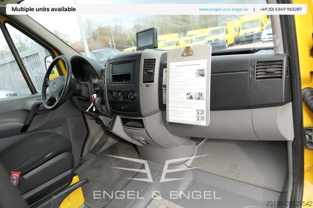 Skåpbil mercedes-benz SPRINTER 310 CDI MAXI EURO-5 KOFFER REGALE KAMERA DURCHGANG