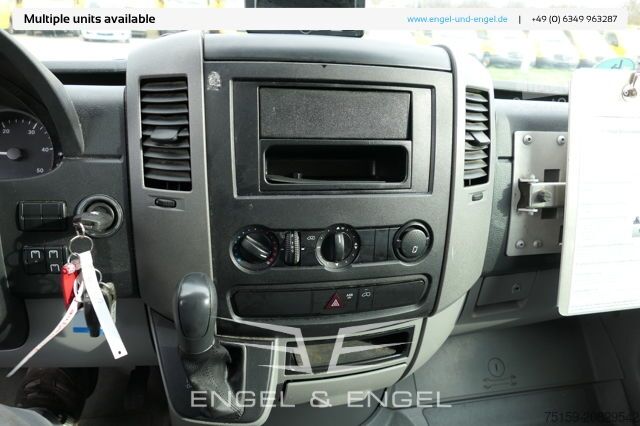 Skåpbil mercedes-benz SPRINTER 310 CDI MAXI EURO-5 KOFFER REGALE KAMERA DURCHGANG