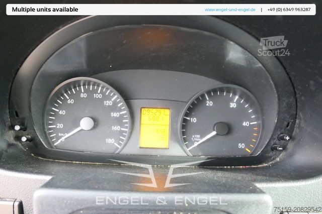 Skåpbil mercedes-benz SPRINTER 310 CDI MAXI EURO-5 KOFFER REGALE KAMERA DURCHGANG