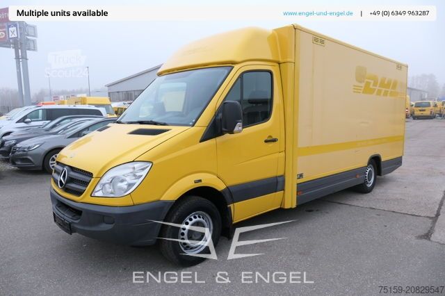 Skåpbil mercedes-benz SPRINTER 310 CDI MAXI EURO-5 KOFFER DURCHGANG REGALE KAMERA SERVICE